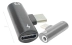 ADAPTADOR 2 EM 1 USB TIPO C P/ JACK P2 E TIPO C CARGA
