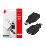 Adaptador OTG Tipo C 3.1 para USB Fêmea