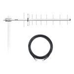 ANTENA CELULAR 800MHZ 14DBI CF-814 COM CABO 10 MTS  AQUARIO