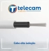 CABO ALTA ISOLAÇÃO 5MM BRANCO TELECAM (50 METROS)