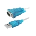 CABO USB CRISTAL - USB A MACHO + DB9 1,5M
