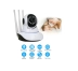 Camera Ip Wifi 3 Antenas  Onvif Full Hd 360º 