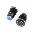 CHAVE BOTAO LIGA/DESLIGA 19MM PRETA COM LED AZUL