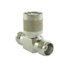 CONECTOR ADAPTADOR T 02 FEMEAS/ 01 MACHO TNC 06