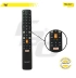 CONTROLE LCD/LED SMART SEMP TOSHIBA TCL COM NETFLIX FBG-8027