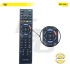 CONTROLE LCD/LED SONY TV RM-YD102 FBG-7009