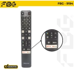 CONTROLE LCD/LED TCL SMART NETFLIX/YOUTUBE FBG-9194