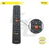 CONTROLE LDC/LED PHILCO SMART NETFLIX FBG-7487