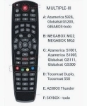 CONTROLE RECEPTOR UNIVERSAL SKY GATO CRS 9008 7038