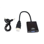CONVERSOR DE SINAL HDMI PARA VGA COM AUDIO