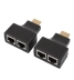 EXTENSOR HDMI 3D VIA CABO DE REDE CAT5E 30 METROS