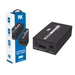 EXTENSOR HDMI VIA CABO DE REDE CAT5/6 60METROS C/FONTE