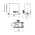 KIT AUTOMATIZADO DESLIZANTE PPA DZ STARK HOME 400 1/4 127V