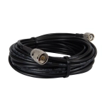 KIT CABO CELULAR RGC 58 CONECTOR TNC/ N 15 MTS PROELETRONIC