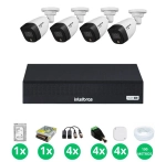 Kit CFTV Full Color Intelbras HD 720p – 4 Canais