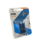 PILHA AAA ALCALINA CARTELA C/2 PROELETRONIC