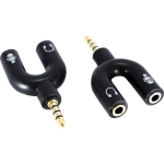 PLUG ADAP P2 4C + 2 JACK J2 STEREO