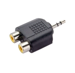 PLUG ADAP P2 STEREO X 2 JACK RCA