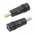 PLUG ADAPTADOR P4 2.1X5.5MM FEMEA PARA 1.35X3.5MM MACHO
