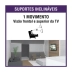SUPORTE PARA TV LCD FIXO 23 A 42" SBRP215 INCLINAVEL BRASFORMA