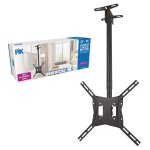 SUPORTE TV DE TETO C/ AJUSTE DE ALTURA - 23" A 55" - PX-CM40