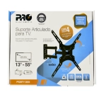 SUPORTE TV LCD BI-ARTICULADO 13 A 55" PQST-1355 PROELETRONIC
