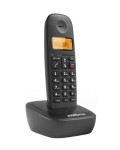 TELEFONE S/ FIO C/ IDENTIFICAD PRETO TS 2510  INTELBRAS