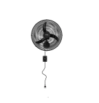 Ventilador de Parede Ventisol New 50cm Preto 127V