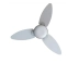 Ventilador De Teto Ventisol Elluz Inverter C/Cont. Branco/Cinza Bivolt