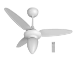 Ventilador de Teto Ventisol Wind Inverter C/Cont. Branco Bivolt