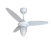 Ventilador de Teto Ventisol Wind Inverter C/Cont. Branco Bivolt